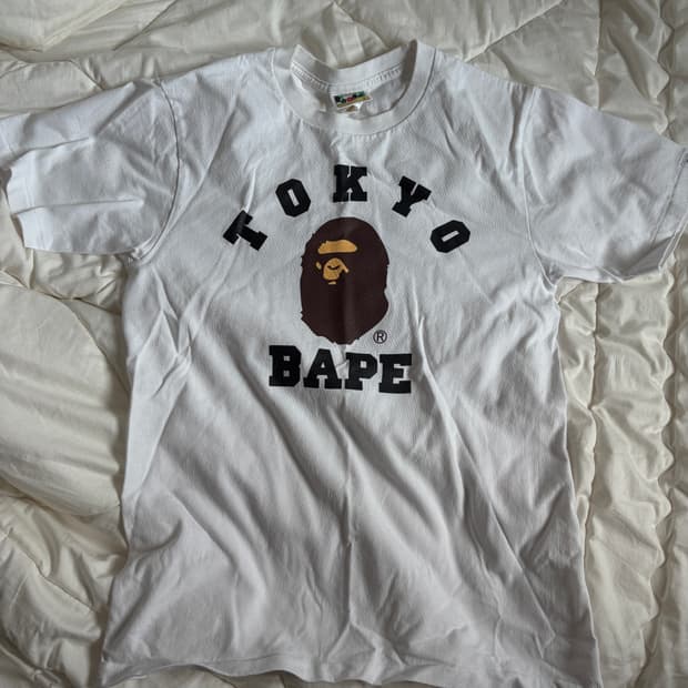 베이프 BAPE 도쿄 티셔츠