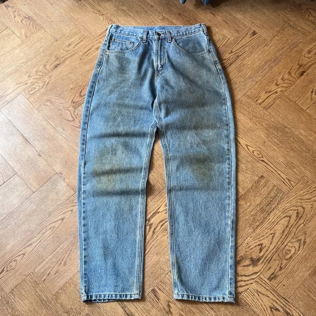 [32]칼하트 USA 더티워싱 워크 데님 팬츠