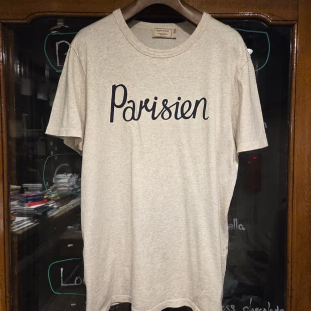 메종 키츠네 파리지엥 티셔츠