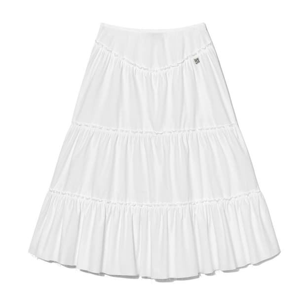 글로니(glowny) RODEO TIERED 로데오 러플 스커트 치마