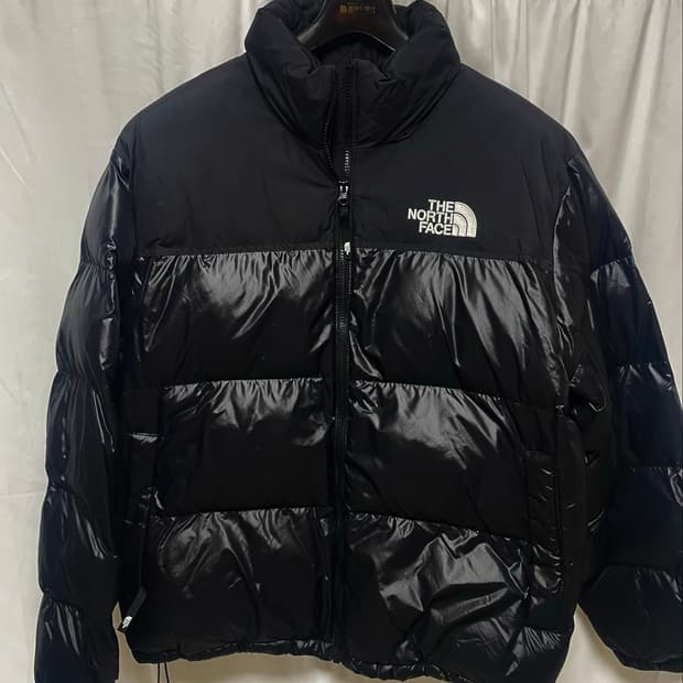 no.212 노스페이스 눕시 숏패딩 블랙 2xl 상태굿