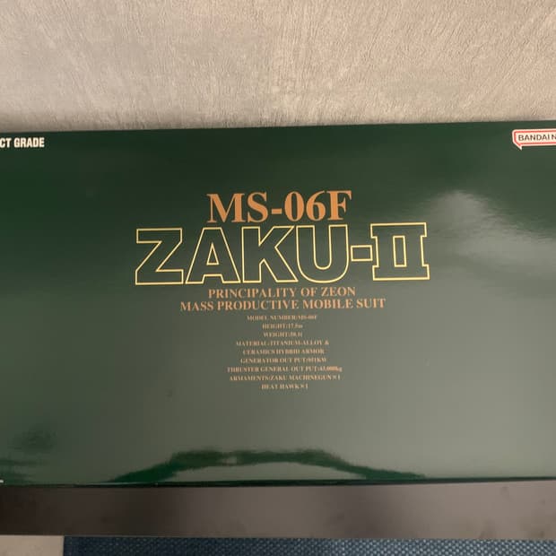 Pg 자쿠 미개봉 신품 판매합니다