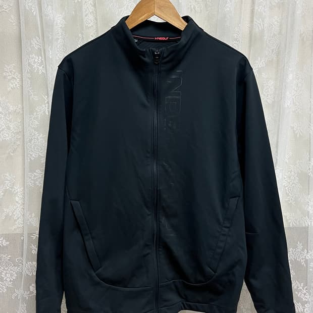 XL) 언더아머 콜드기어 기능성 집업 자켓 블랙