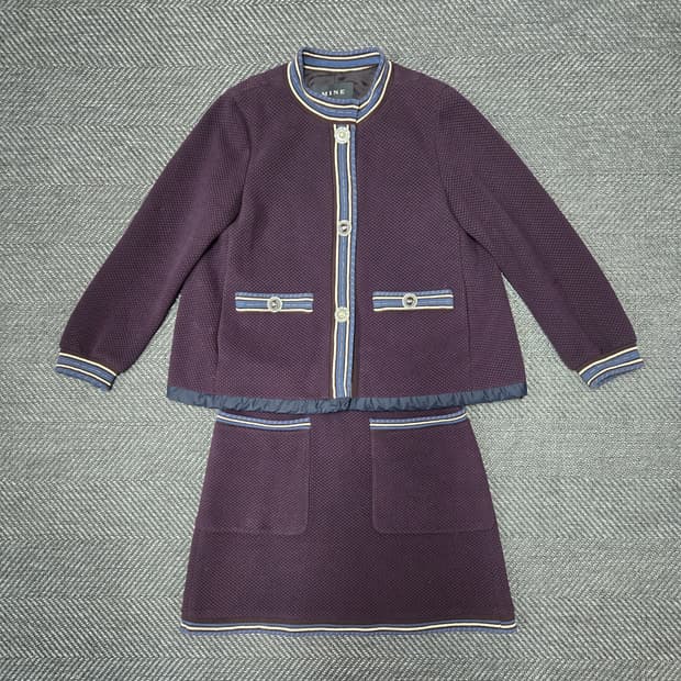 한섬 마인 MINE 자켓 스커트 셋업