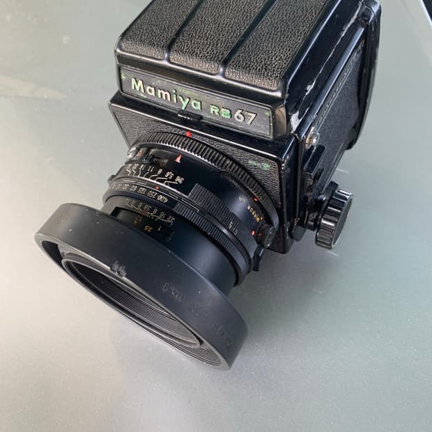마미야 rb67 및 렌즈 및 645백 전투형