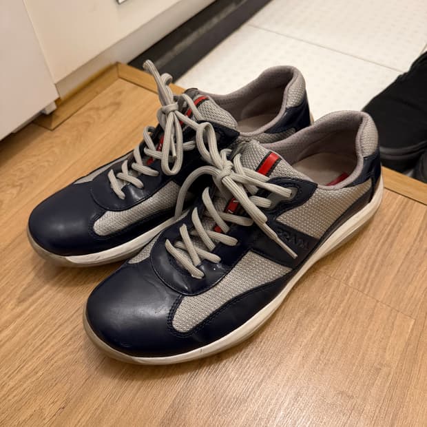 프라다 og 빈티지 아메리카컵 uk6.5 255-260