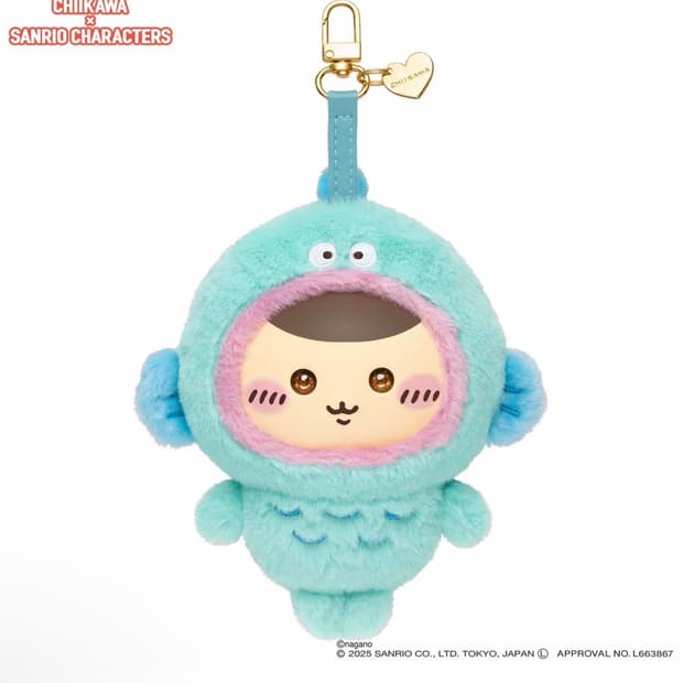 산리오 치이카와 한교동x쿠리만쥬 마스코트