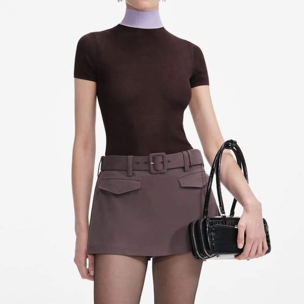 셀프포트레이트 치마바지 스코트 스커트