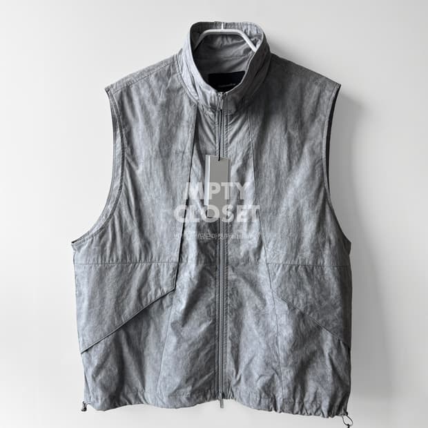 [100] 커스텀멜로우 25ss 하이넥 베스트 그레이