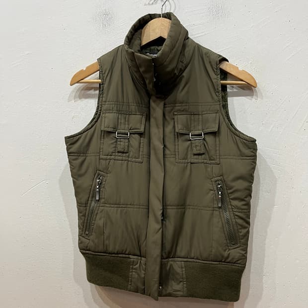 JPN 밀리터리 y2k 패딩 베스트 조끼 우먼즈