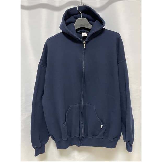 [D.O Vtg] 00s 러셀 50/50 후드 집업 네이비(XXL)