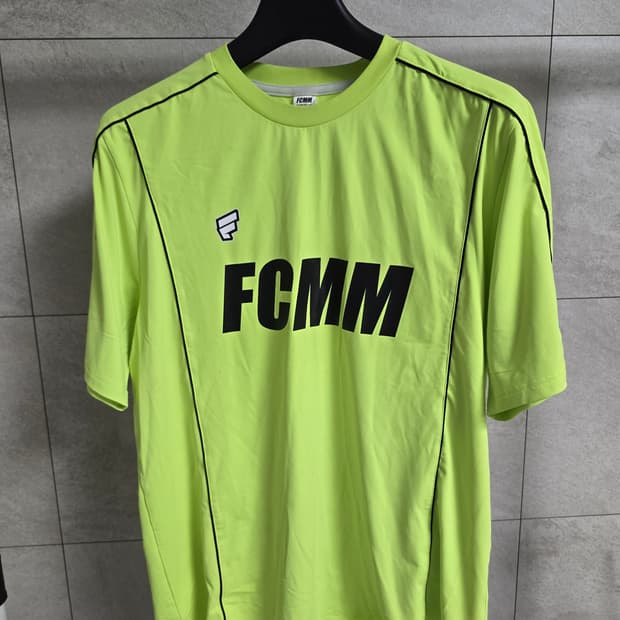 Fcmm 형광 반팔 XL