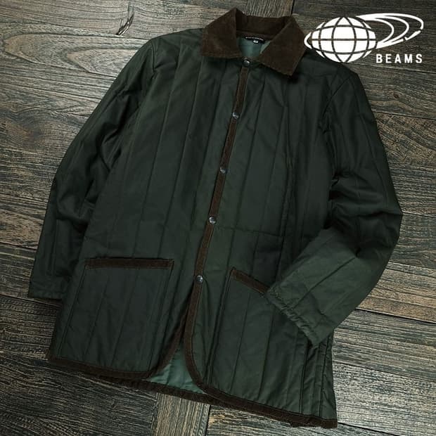[빔즈] 메이드인 잉들랜드 빈티지 퀄팅 코트 자켓 M19783