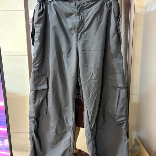 [4] 폴리테루 밀 카고 팬츠 차콜