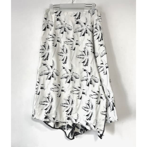 마르니 프린팅 패턴 언발 스커트