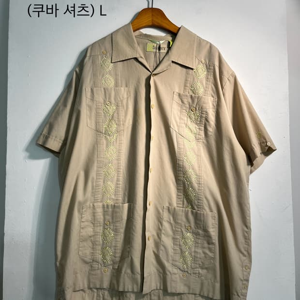 Guayabera shirts (쿠바 셔츠) L