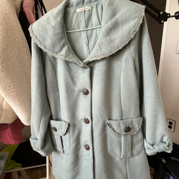 axes femme 엑시즈팜 m사이즈 민트코트