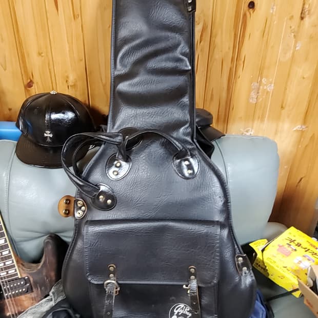 일렉기타 가죽케이스. Made in Japan