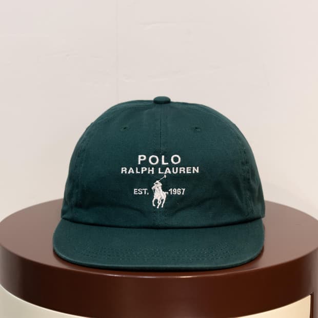 RALPH LAUREN HAT - GREEN