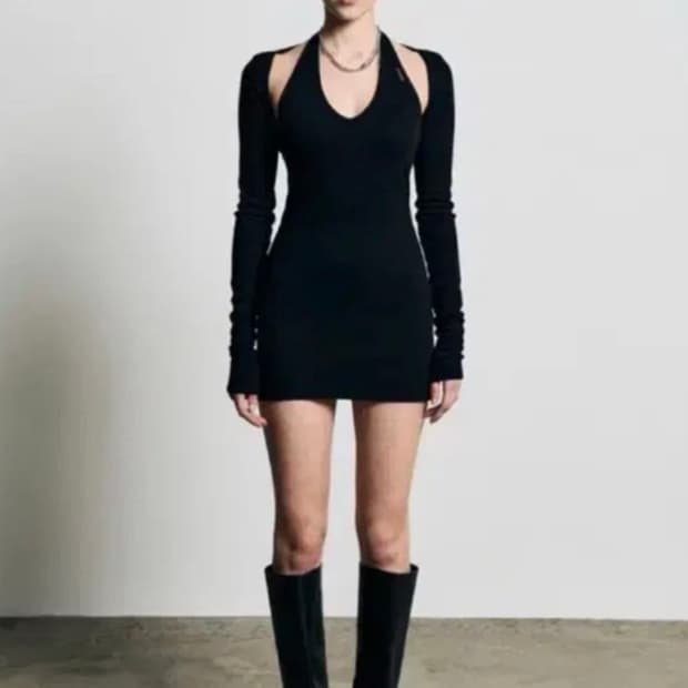 보헤미안서울 홀터넥 원피스