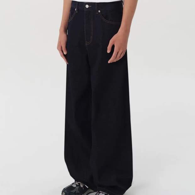 무탠다드 벌룬 데님팬츠