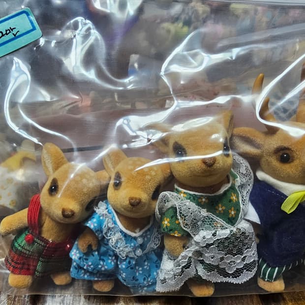 올드 실바니안 사슴가족 판매합니다