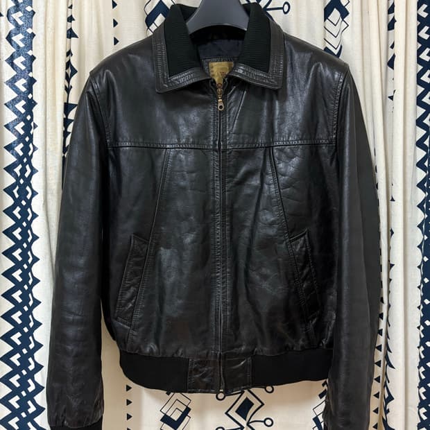 toro skins / 빈티지 가죽 블루종