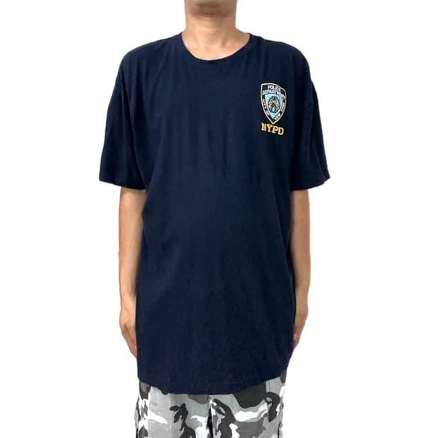 90s 뉴욕 N.Y .PD  오버핏 반팔티