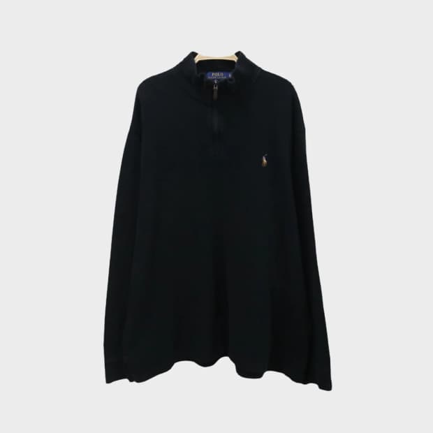  폴로 랄프로렌 터틀넥 반집업 긴팔 티셔츠 66342