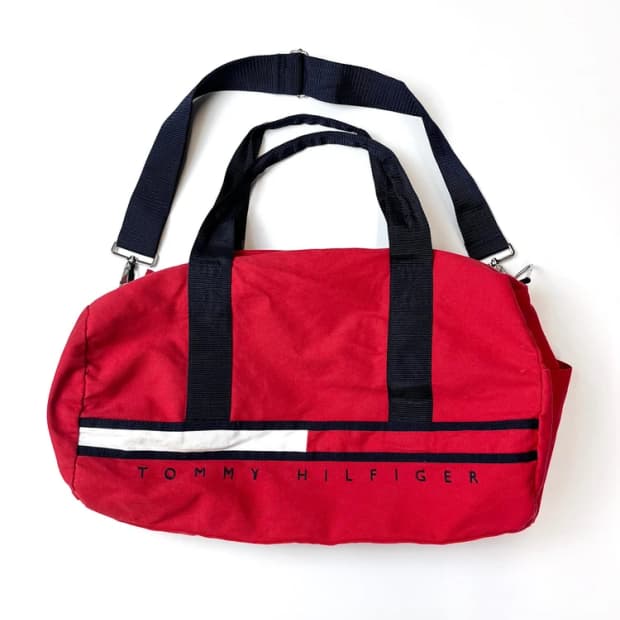 타미힐피거 로고 보스턴 크로스백 A1597   