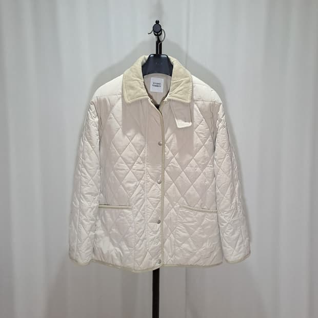 (택포) 스튜디오톰보이 23FW 코듀로이카라 퀼팅자켓 FREE B28