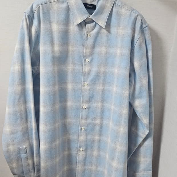 띠어리 플란넬 체크 셔츠