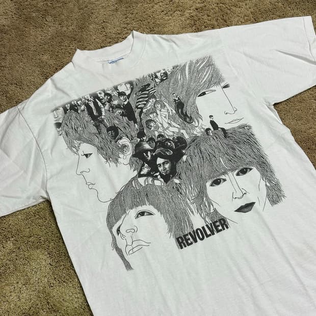 90s 비틀즈 revolver 티셔츠 XL
