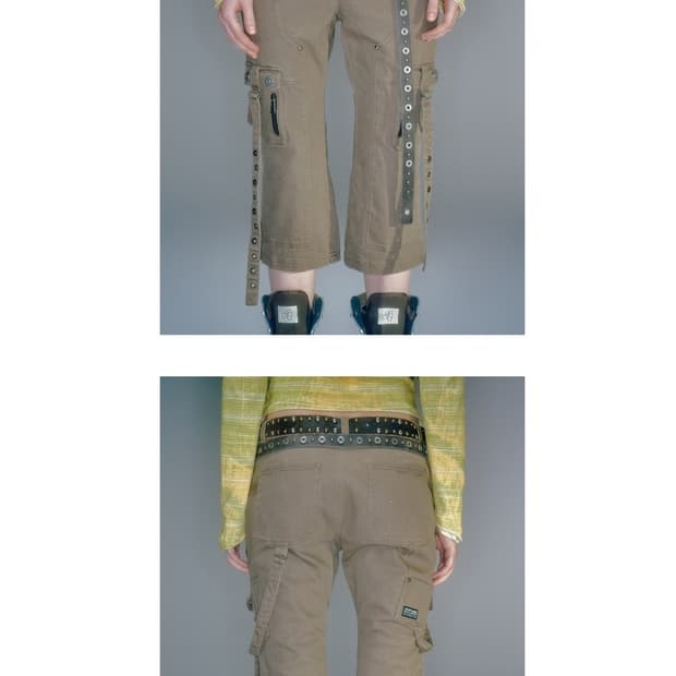 PIKO CAPRI PANTS BROWN