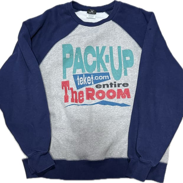 PACK-UP SWEATSHIRT-MELANGE GRAY M