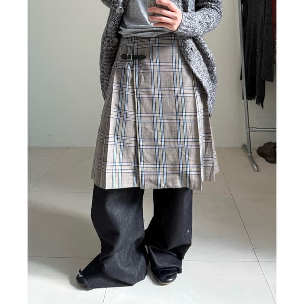 Jpress 버클 스커트