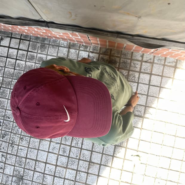 00s 나이키 골프 타이거 우즈 버건디 캡