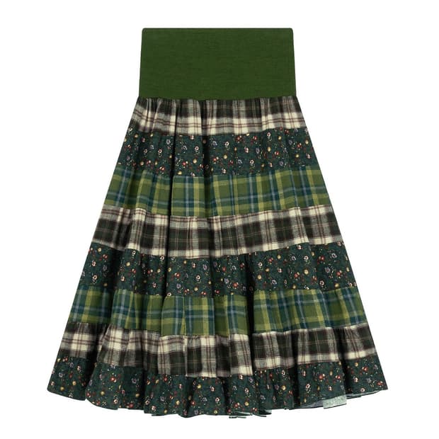 노컨텐츠 멀티웨어 튜브 스커트 포레스트 그린