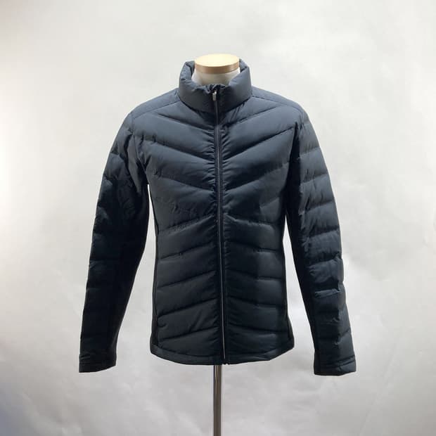 PGA 남성 덕다운 경량패딩 블랙 95 