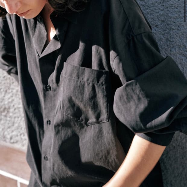 whyte found 파운드 셔츠 (블랙,M)