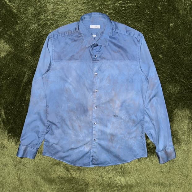 S.T. Dupont Classic 듀퐁 클래식 인디고 다잉 코튼 셔츠