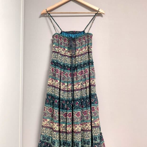 빈티지 타이드 원피스