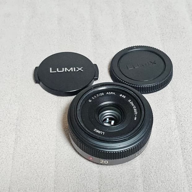 파나소닉 루믹스 20mm F1.7 II 렌즈
