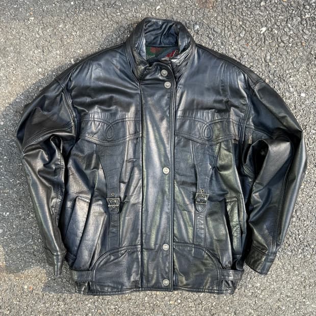 🇯🇵80s MANI 소가죽 레더 자켓