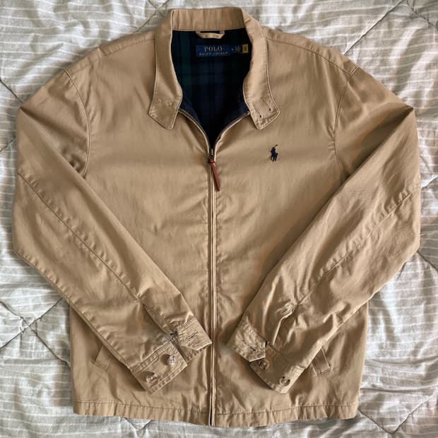 폴로 랄프로렌 바라쿠다 자켓 베이지