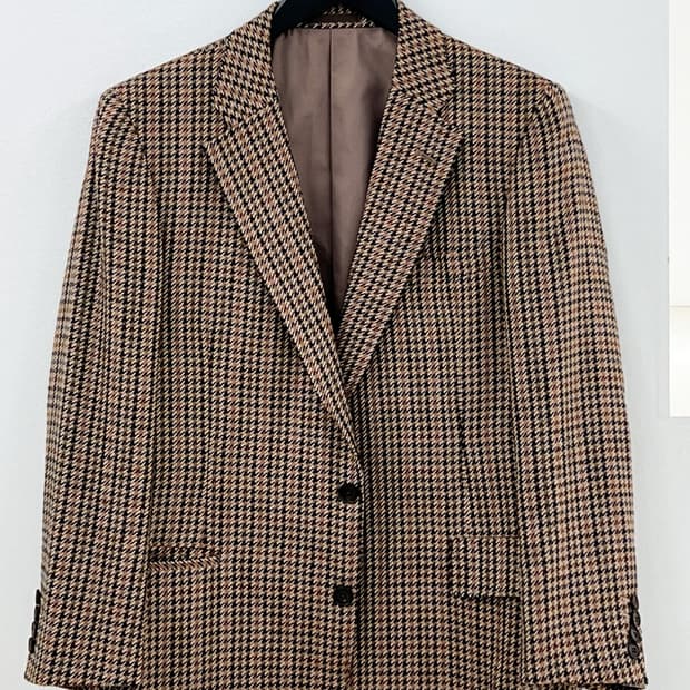 Burberry check jacket