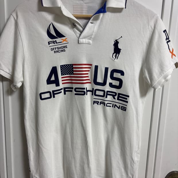 폴로 RLX 레이싱 반팔 셔츠