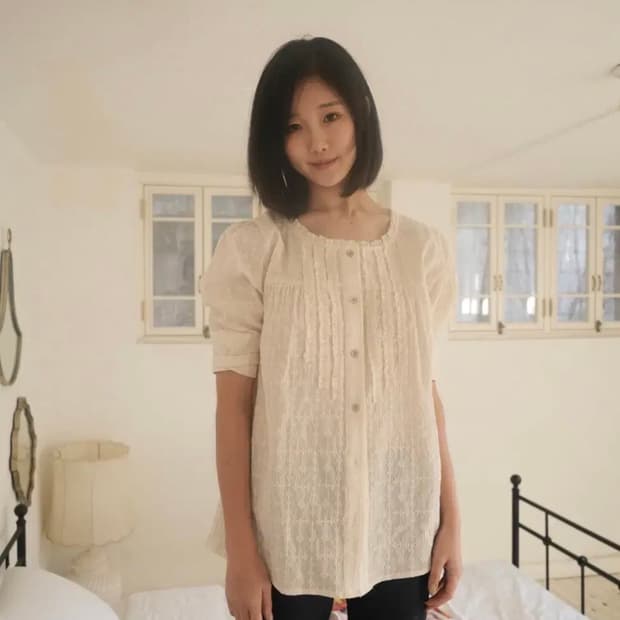 인앤양인하모니 모모블라우스 아이보리