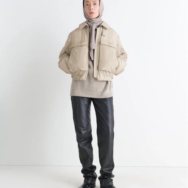 (S,M) 르메르 25FW 봄버 라이트매스틱