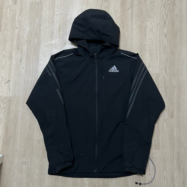 아디다스 사이드라인 후드 바람막이 집업 XL/105 